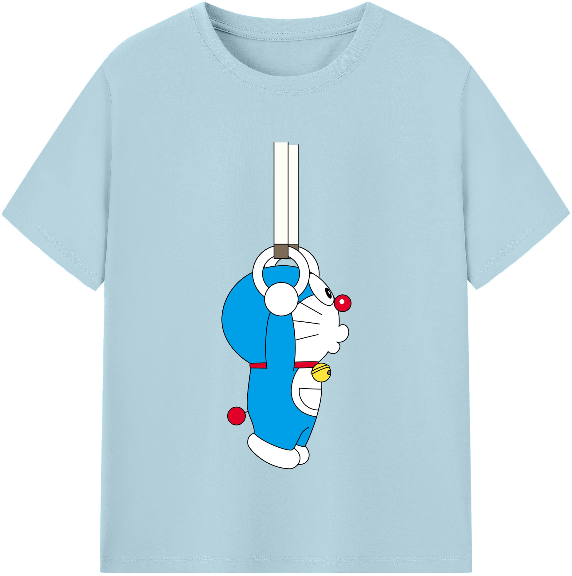 （画像用） ドラえもん Doraemon 綿100％半袖Tシャツ（フロントプリント）